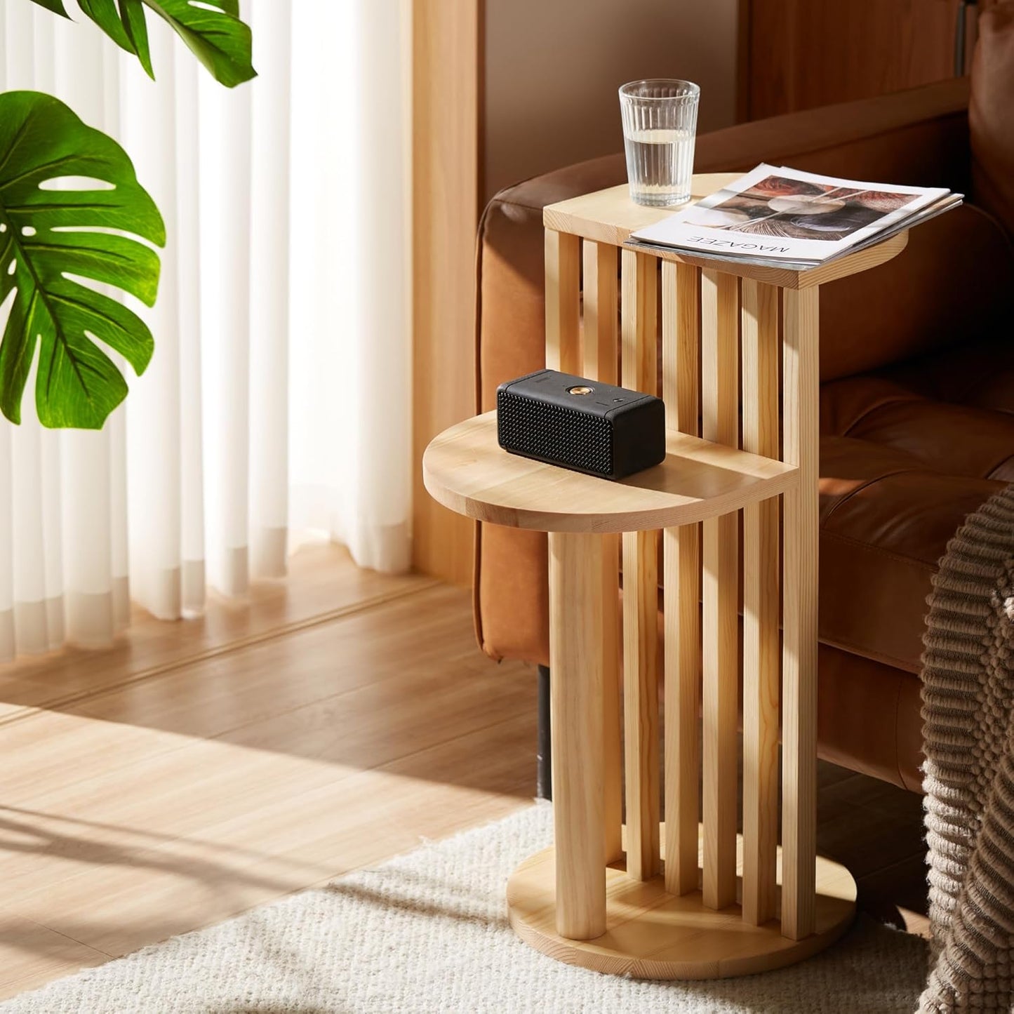 Table d'appoint en bardages