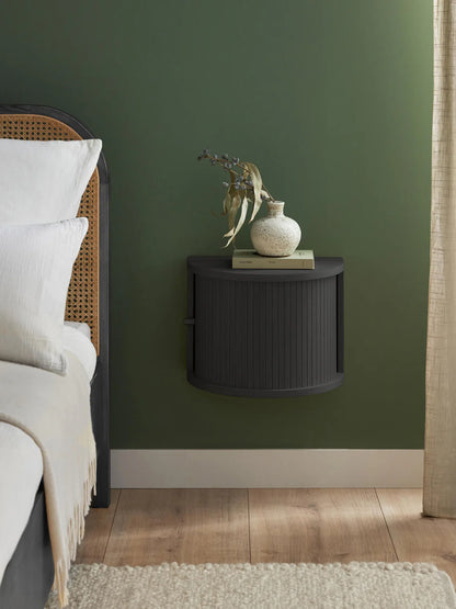 Table de chevet murale cannelée Calary