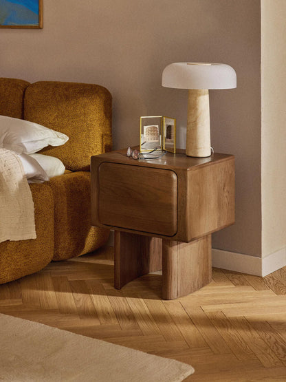 Table de chevet en chêne Chandler