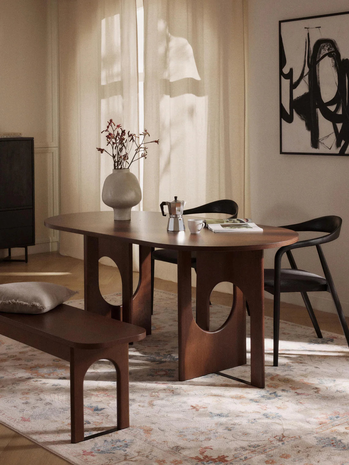 Table ovale Apollo, tailles variées