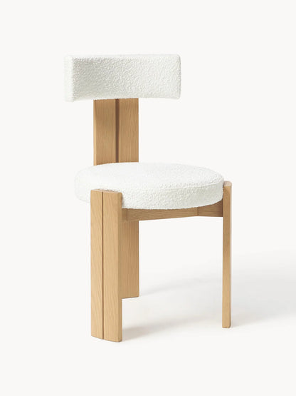 Chaise rembourrée en bois Katya