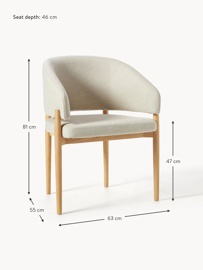 Chaise à accoudoirs Nemo