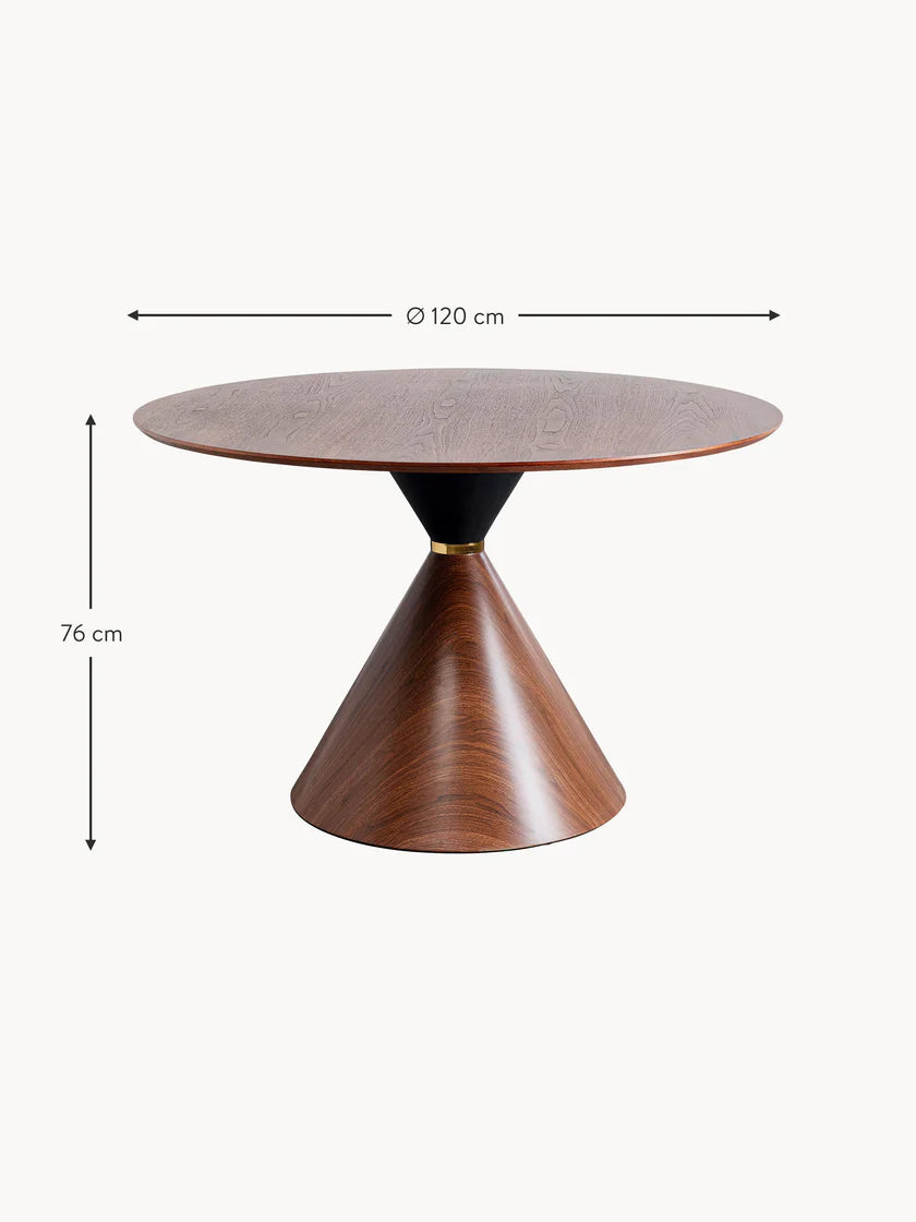 Table ronde Cono, Ø 120 cm