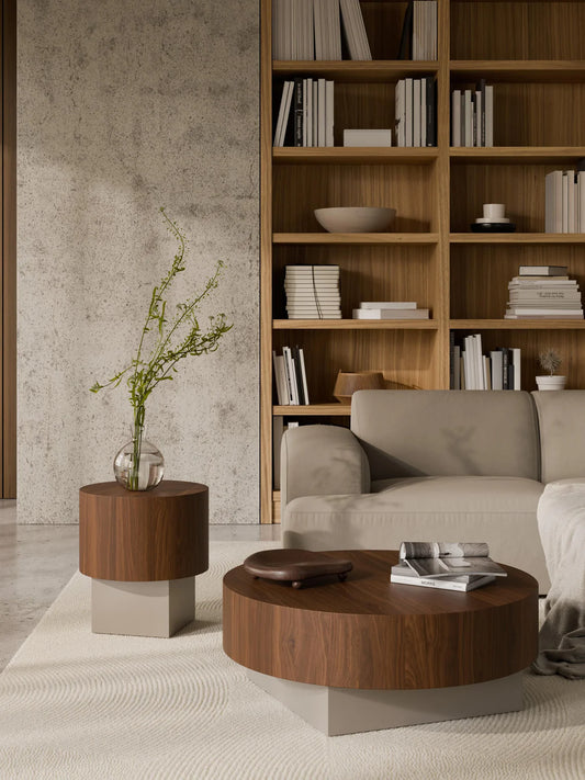 Table d'appoint ronde Rylan