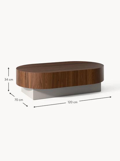Table basse ovale Rylan