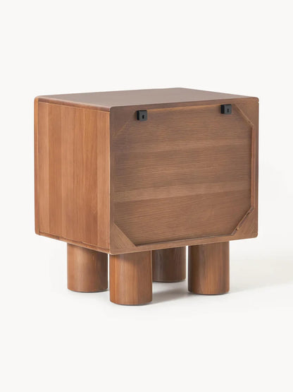 Table de chevet en bois massif hêtre