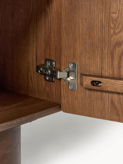 Table de chevet en bois massif hêtre