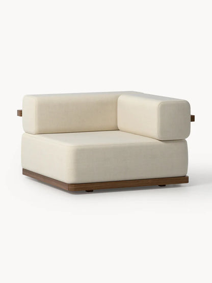 Salon de jardin en bois d'acacia Matheus, 4 pièces