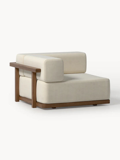 Salon de jardin en bois d'acacia Matheus, 4 pièces