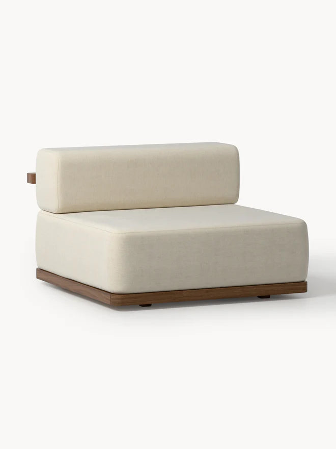 Salon de jardin en bois d'acacia Matheus, 4 pièces