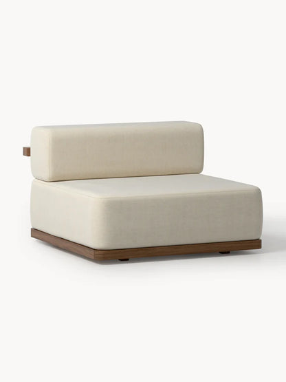 Salon de jardin en bois d'acacia Matheus, 4 pièces