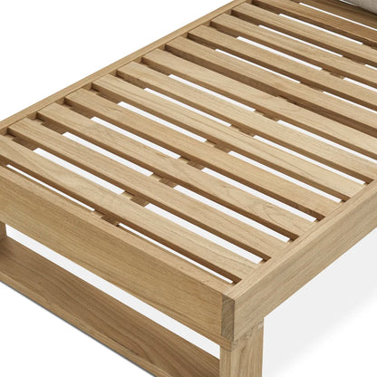 Rio Outdoor Teak Chaise Lounge