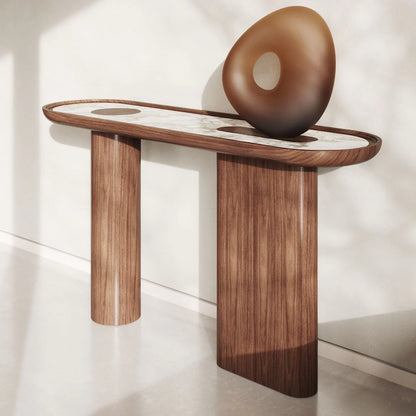 Cansol en bois massif avec céramique